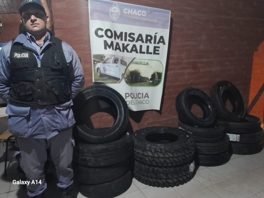 Secuestran cubiertas de contrabando en un control caminero en Makallé
