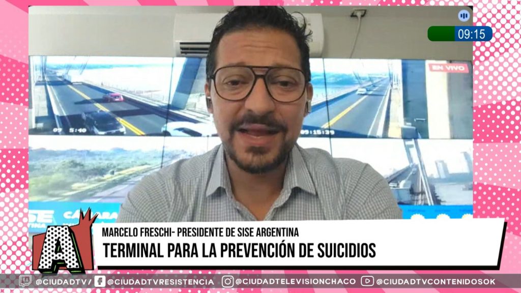 Instalan una terminal para prevenir suicidios en el puente: “Es una herramienta más para quienes atraviesan situaciones críticas”
