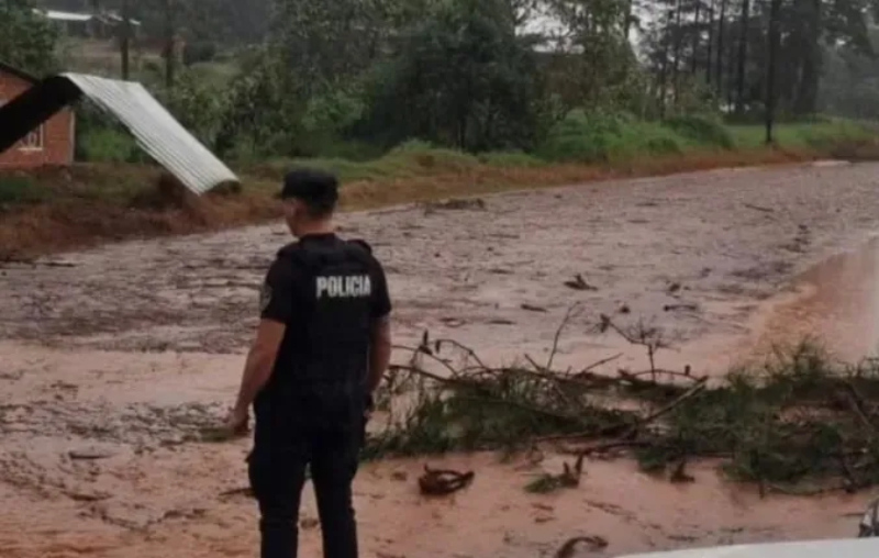 Temporal en Misiones: hay dos heridos y destrozos en varias localidades Temporal en Misiones: hay dos heridos y destrozos en varias localidades