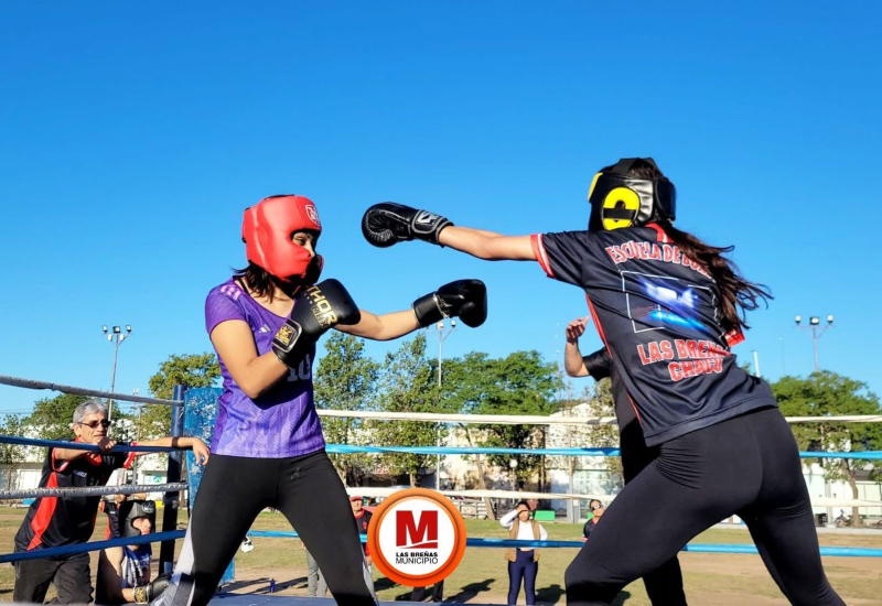 Segundo encuentro de Escuelas de Boxeo en el Complejo Municipal de Las Breñas Segundo encuentro de Escuelas de Boxeo en el Complejo Municipal de Las Breñas