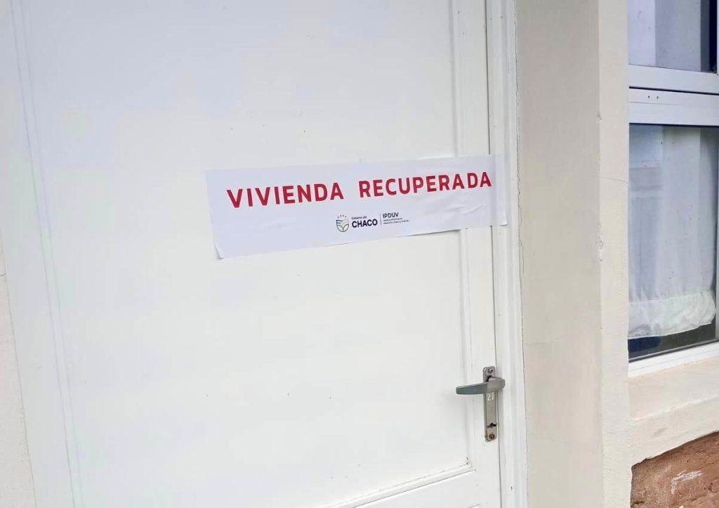 El IPDVU recupera nuevas viviendas en Resistencia y en el interior