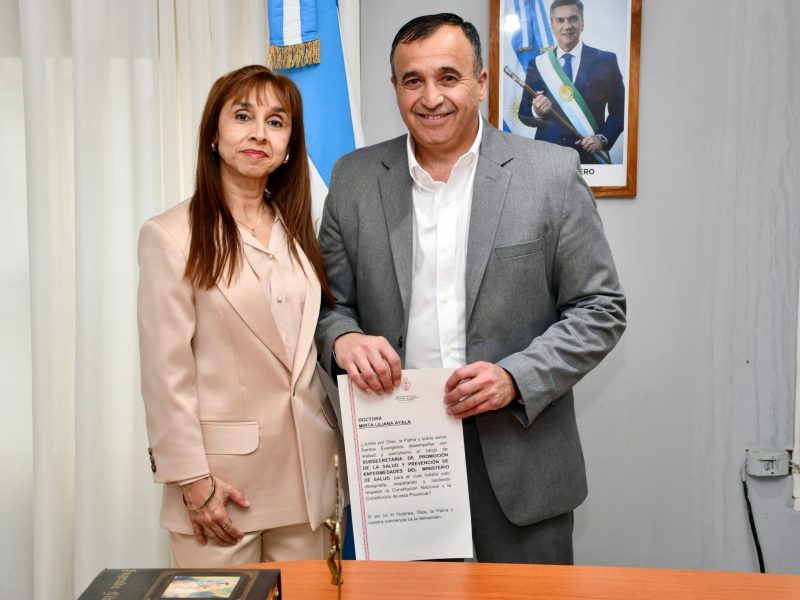 Asumió la nueva subsecretaria de Promoción de la Salud y Prevención de Enfermedades Asumió la nueva subsecretaria de Promoción de la Salud y Prevención de Enfermedades