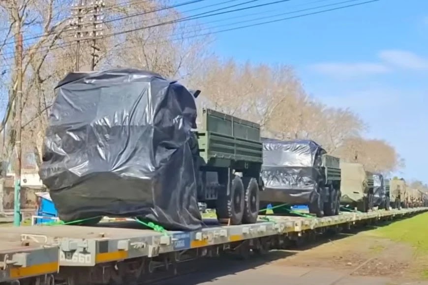En Santa Fe, intentaron saquear al tren militar que venía al Chaco En Santa Fe, intentaron saquear al tren militar que venía al Chaco