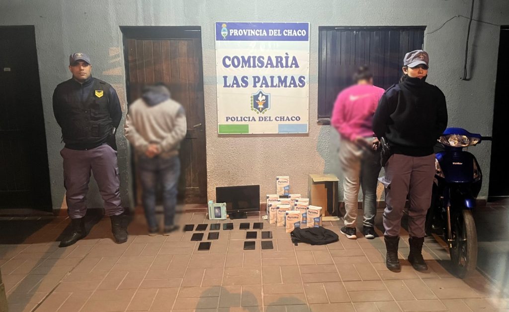 Detienen a portera y su pareja por el supuesto hurto de tablets y alimentos de un jardín de infantes