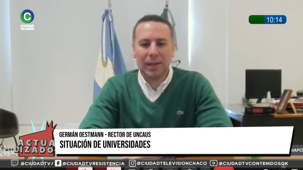 Paro de docentes universitarios: “Es penoso que los chicos pierdan clases, pero hay un reclamo salarial justo”, reconoció el rector de la UNCAUS Paro de docentes universitarios: “Es penoso que los chicos pierdan clases, pero hay un reclamo salarial justo”, reconoció el rector de la UNCAUS