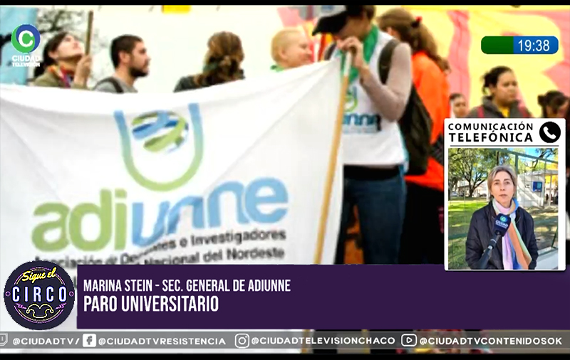 Culminó otro paro universitario en la cuarta semana de lucha: “El principal reclamo es la reapertura de la paritaria salarial” Culminó otro paro universitario en la cuarta semana de lucha: “El principal reclamo es la reapertura de la paritaria salarial”