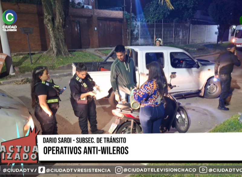 Operativos antiwileros en Resistencia: advierten que puede derivar en 30 días de cárcel Operativos antiwileros en Resistencia: advierten que puede derivar en 30 días de cárcel