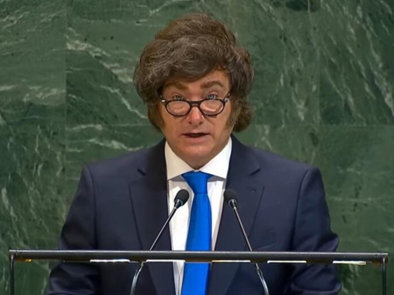 En la Asamblea General, Milei cuestionó a la ONU y advirtió que no acompañará “la violación de derechos” En la Asamblea General, Milei cuestionó a la ONU y advirtió que no acompañará “la violación de derechos”