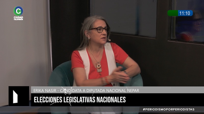 Érika Nasir, candidata a diputada: “Quiero estar en el Congreso para trabajar por la gente del Chaco, no por un partido” Érika Nasir, candidata a diputada: “Quiero estar en el Congreso para trabajar por la gente del Chaco, no por un partido”