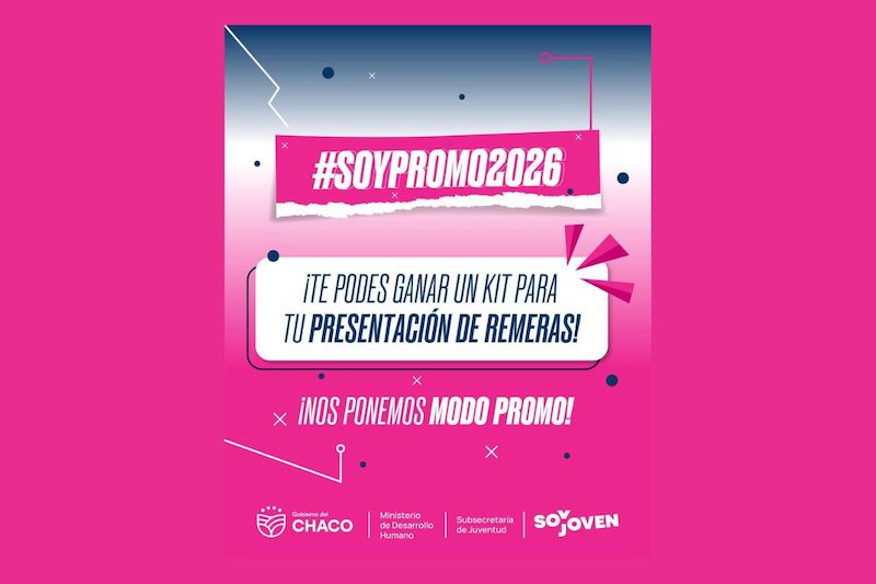 “Soy Promo 2026”: una competencia creativa para las pre-promos del Chaco “Soy Promo 2026”: una competencia creativa para las pre-promos del Chaco