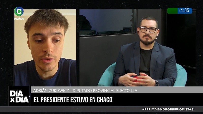 “La visita de Milei al Chaco demuestra su compromiso con la gente”, afirmó el diputado electo Zukiewicz “La visita de Milei al Chaco demuestra su compromiso con la gente”, afirmó el diputado electo Zukiewicz