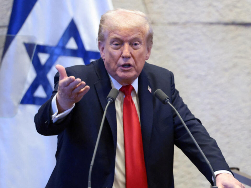 Trump fue ovacionado en el Parlamento de Israel tras el acuerdo de paz en Gaza Trump fue ovacionado en el Parlamento de Israel tras el acuerdo de paz en Gaza