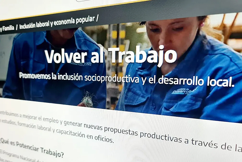La Justicia ordena sostener pagos a 900.000 beneficiarios del programa Volver al Trabajo La Justicia ordena sostener pagos a 900.000 beneficiarios del programa Volver al Trabajo