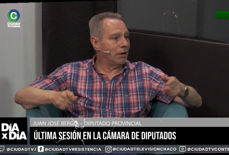Juan José Bergia: “Me casé con la política y no voy a dejar de luchar, ni de trabajar para la gente” Juan José Bergia: “Me casé con la política y no voy a dejar de luchar, ni de trabajar para la gente”