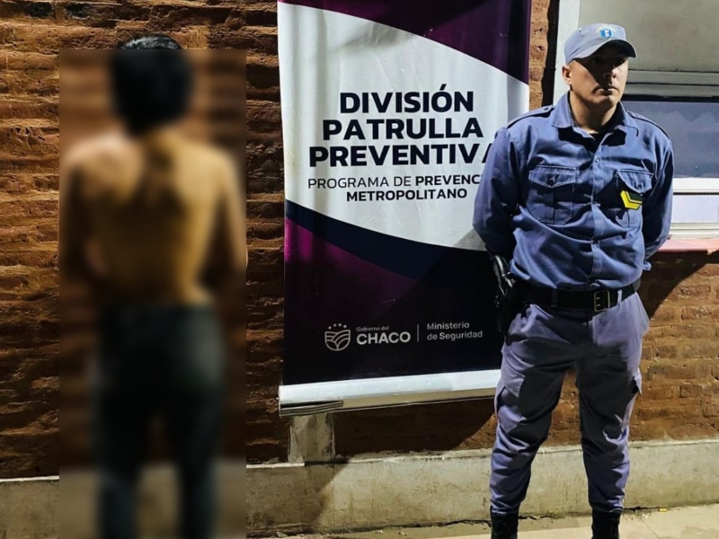 Atacó a su pareja y quedó detenido Atacó a su pareja y quedó detenido
