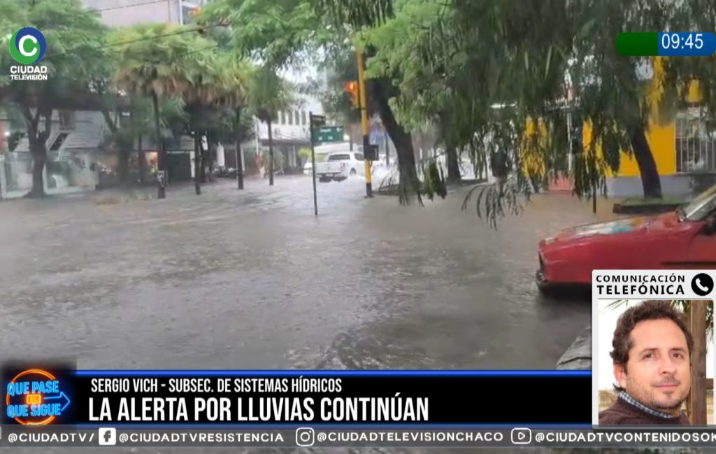 Resistencia, bajo agua: “Trabajamos para mitigar los problemas, pero no damos abasto con la cantidad de agua que está cayendo” Resistencia, bajo agua: “Trabajamos para mitigar los problemas, pero no damos abasto con la cantidad de agua que está cayendo”