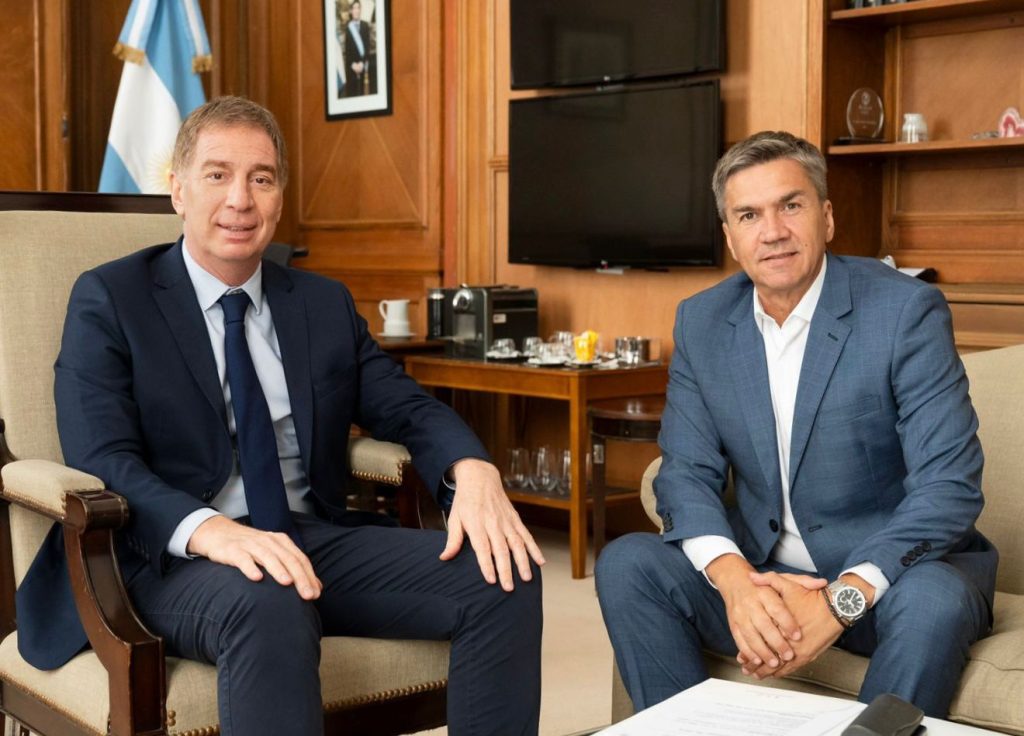 Zdero acudió a Casa Rosada convocado para acordar aprobar la reforma electoral