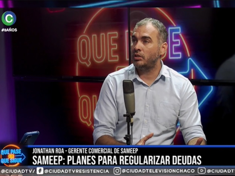“Tenemos cerca del 50% de nuestra cartera de usuarios en morosidad”, aseguran desde SAMEEP “Tenemos cerca del 50% de nuestra cartera de usuarios en morosidad”, aseguran desde SAMEEP