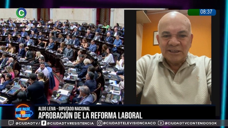 Reforma laboral: “Es una ley retrógrada que no va a generar empleo”, afirmó Leiva Reforma laboral: “Es una ley retrógrada que no va a generar empleo”, afirmó Leiva