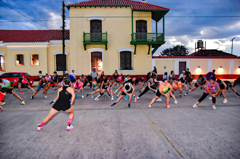 Continúan las clases de running en Sáenz Peña Continúan las clases de running en Sáenz Peña