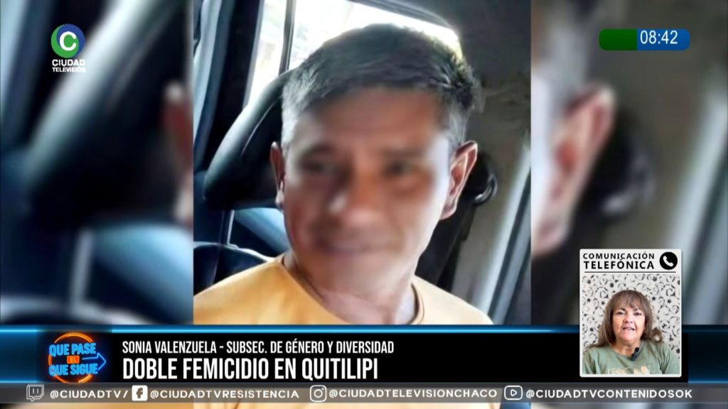 Doble femicidio en Quitilipi: la subsecretaria Valenzuela afirmó que no había denuncias previas Doble femicidio en Quitilipi: la subsecretaria Valenzuela afirmó que no había denuncias previas