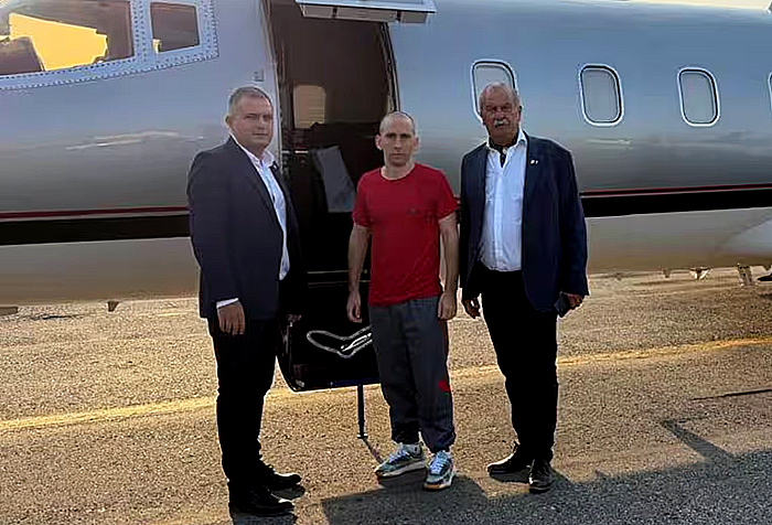 Liberaron a Nahuel Gallo, el gendarme argentino detenido en Venezuela y vuela a Argentina Liberaron a Nahuel Gallo, el gendarme argentino detenido en Venezuela y vuela a Argentina