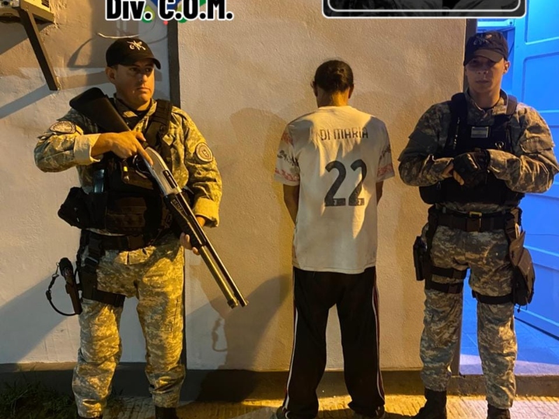 Durante el operativo “Lince”, detuvieron a un hombre con pedido de captura Durante el operativo “Lince”, detuvieron a un hombre con pedido de captura