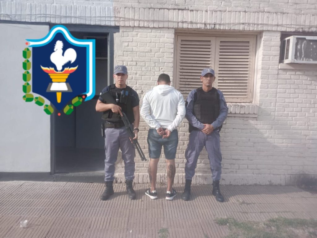 Terminó detenido tras herir a su sobrino con un arma de fuego en Sáenz Peña Terminó detenido tras herir a su sobrino con un arma de fuego en Sáenz Peña
