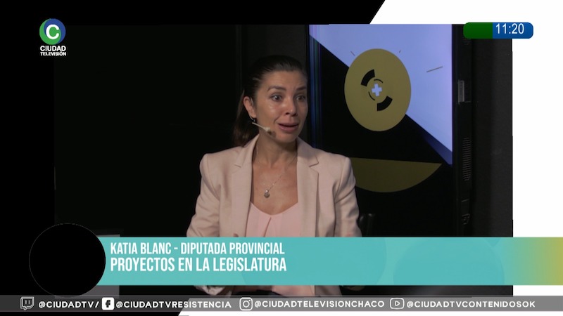 Katia Blanc repasó la agenda legislativa: rutas, deuda provincial y situación de las pymes Katia Blanc repasó la agenda legislativa: rutas, deuda provincial y situación de las pymes