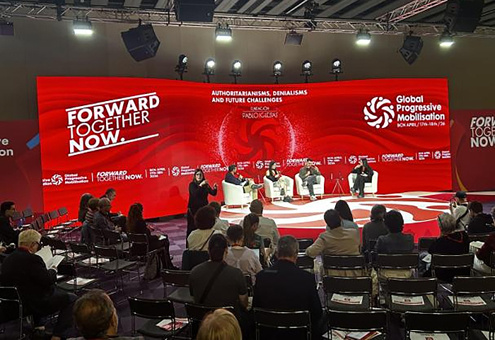 Arranca en Barcelona la cumbre progresista mundial contra el trumpismo y la ultraderecha Arranca en Barcelona la cumbre progresista mundial contra el trumpismo y la ultraderecha