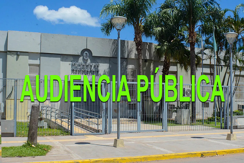 El 5 de mayo habrá una Audiencia Pública del Concejo Municipal de Resistencia El 5 de mayo habrá una Audiencia Pública del Concejo Municipal de Resistencia