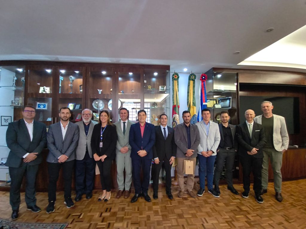A Universidade de Caixas do Sul promove sessões acadêmicas com a participação de colegas da UTN e da UNCAus A Universidade de Caixas do Sul promove sessões acadêmicas com a participação de colegas da UTN e da UNCAus