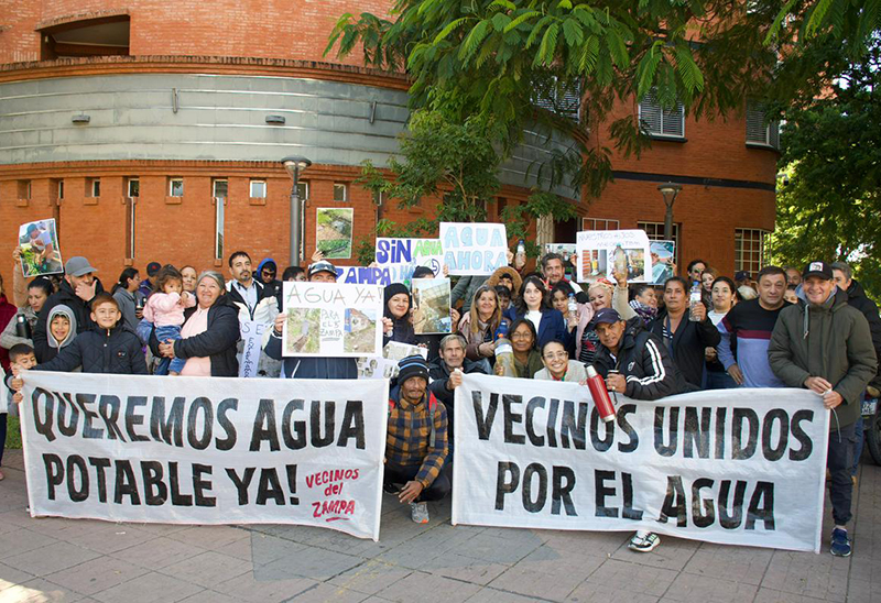 Agua potable en Resistencia: judicializan el reclamo del Bº Zampa y advierten que 100.000 personas están afectadas Agua potable en Resistencia: judicializan el reclamo del Bº Zampa y advierten que 100.000 personas están afectadas