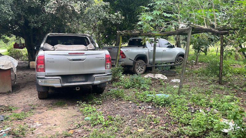 Recuperaron dos camionetas robadas en Buenos Aires y Santa Fe en un operativo cerrojo en rutas del Chaco Recuperaron dos camionetas robadas en Buenos Aires y Santa Fe en un operativo cerrojo en rutas del Chaco
