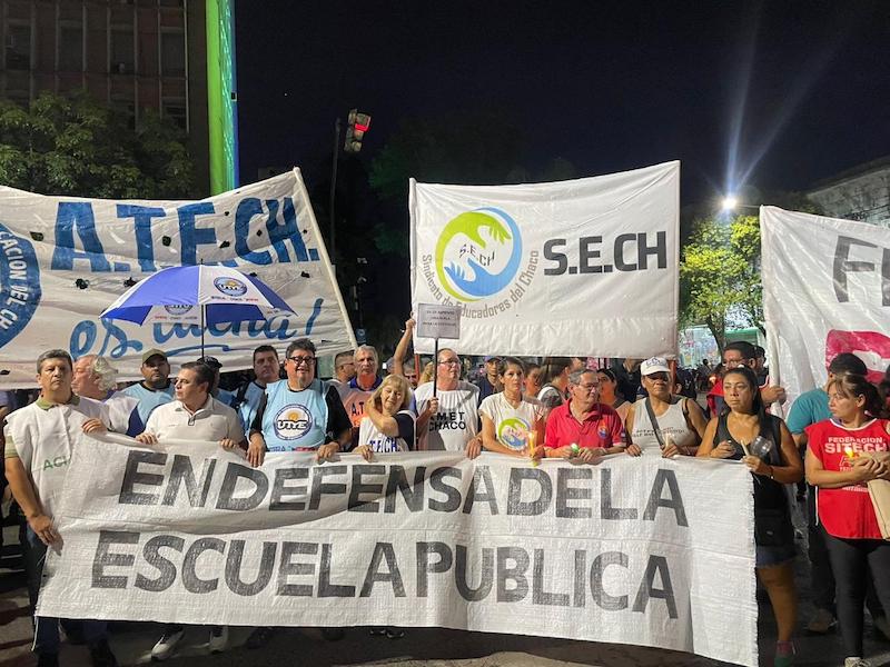 Gremios docentes convocan a una concentración provincial por salarios Gremios docentes convocan a una concentración provincial por salarios