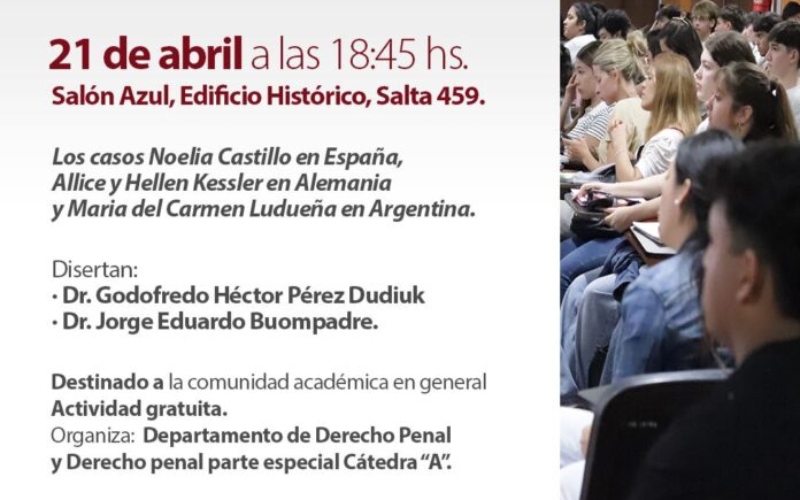 Derecho Penal y final de la vida: conversatorio sobre Eutanasia y Suicidio Asistido Derecho Penal y final de la vida: conversatorio sobre Eutanasia y Suicidio Asistido