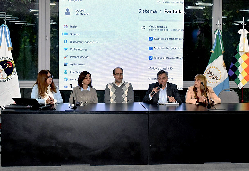 Gestión financiera del Estado: avanza la modernización del sistema por el Gobierno provincial Gestión financiera del Estado: avanza la modernización del sistema por el Gobierno provincial