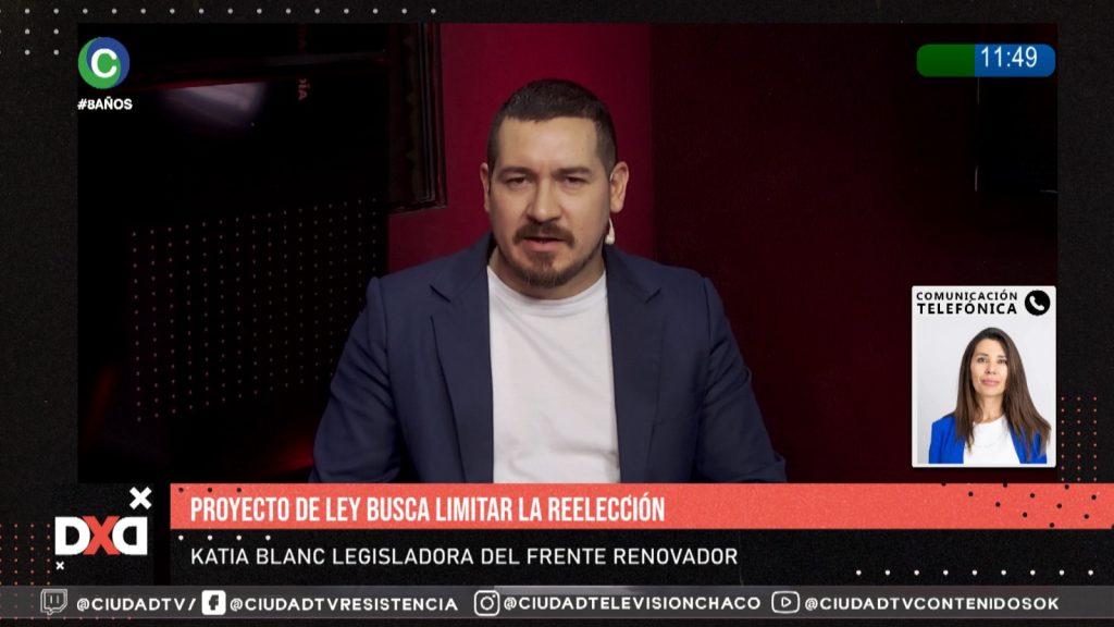 Katia Blanc propone limitar la reelección de diputados y concejales en Chaco