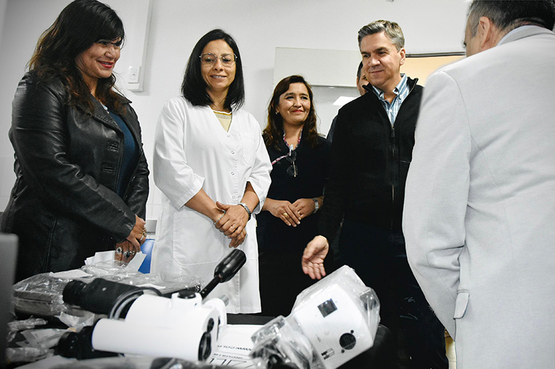 El Gobierno incorporó equipamientos de última generación en el Hospital de Fontana El Gobierno incorporó equipamientos de última generación en el Hospital de Fontana