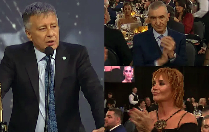 Graña destrozó a Milei tras ganar el Martín Fierro: “Según el presidente somos…” Graña destrozó a Milei tras ganar el Martín Fierro: “Según el presidente somos…”