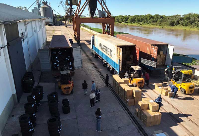 Otra operatoria de importación con nueva carga proveniente de China a Barranqueras Otra operatoria de importación con nueva carga proveniente de China a Barranqueras