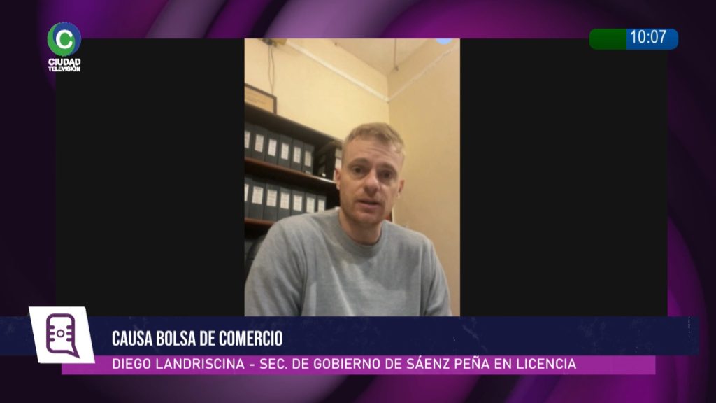 Inversiones del municipio de Sáenz Peña, en la mira de la Justicia: Landriscina negó irregularidades y responsabilizó a la Bolsa de Comercio