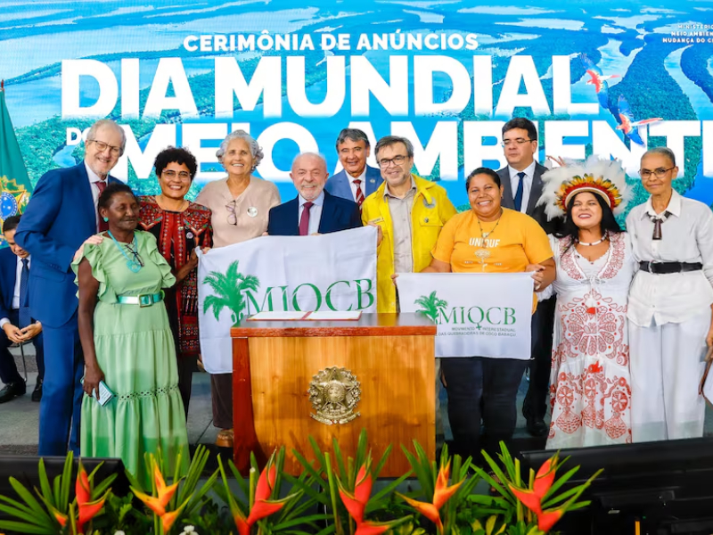Lula anunció un paquete de medidas ambientales con inversiones millonarias Lula anunció un paquete de medidas ambientales con inversiones millonarias
