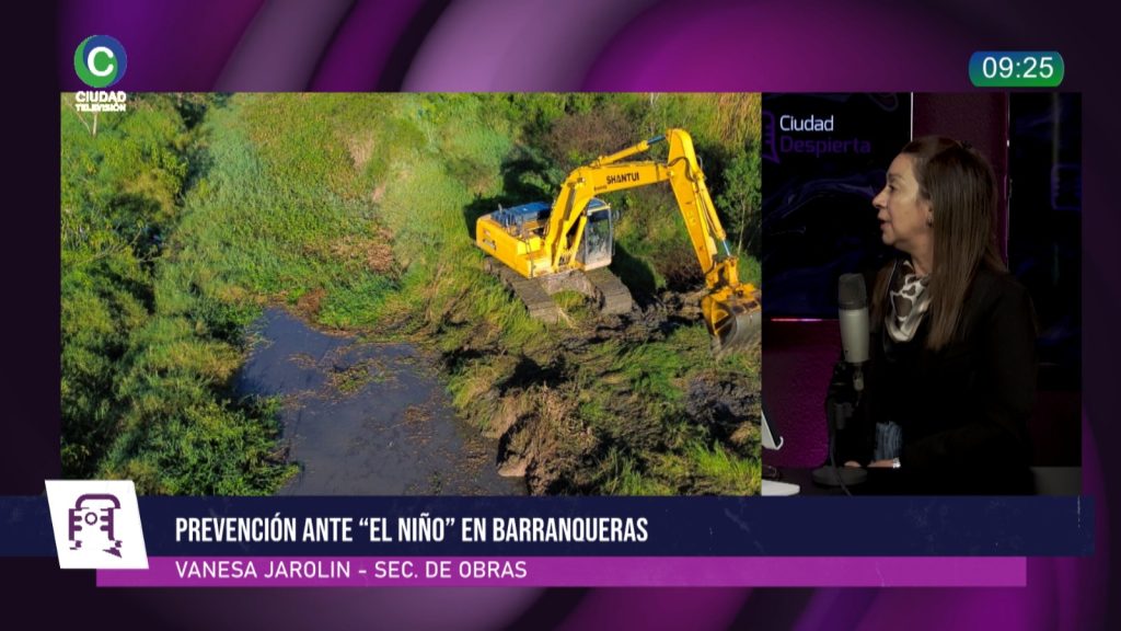 Barranqueras acelera obras de prevención ante la posible llegada de “El Niño” Barranqueras acelera obras de prevención ante la posible llegada de “El Niño”
