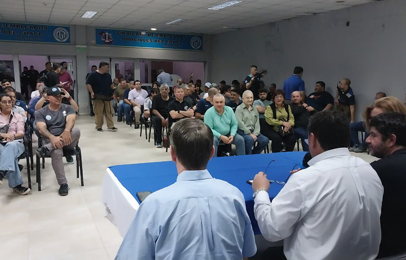 La CGT Chaco realizó su plenario provincial y reafirmó la unidad del movimiento obrero La CGT Chaco realizó su plenario provincial y reafirmó la unidad del movimiento obrero