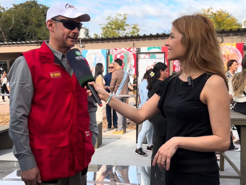 Bienal del Chaco 2026: “Es una obra que reflexiona sobre las tensiones y el giro de la materia”, explicó el escultor español Bienal del Chaco 2026: “Es una obra que reflexiona sobre las tensiones y el giro de la materia”, explicó el escultor español