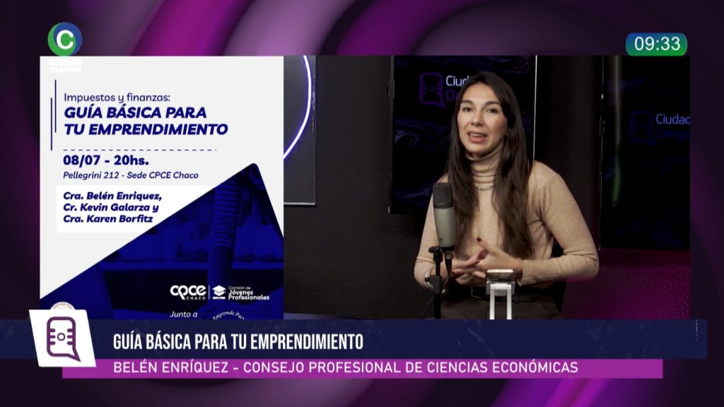 Con entrada solidaria, el Consejo de Ciencias Económicas capacita a emprendedores el 8 de julio