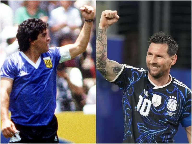 La Selección argentina jugará con la camiseta azul frente a Inglaterra como en 1986 La Selección argentina jugará con la camiseta azul frente a Inglaterra como en 1986