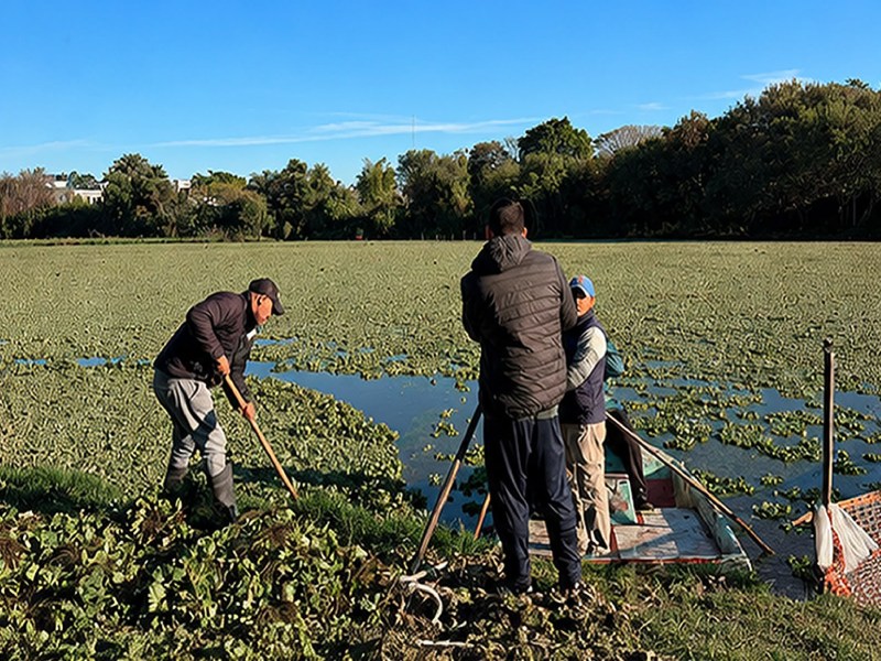 La APA refuerza el control ambiental de las lagunas del Gran Resistencia La APA refuerza el control ambiental de las lagunas del Gran Resistencia