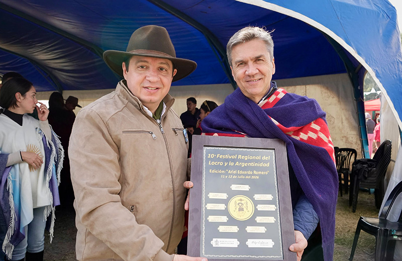 Zdero acompañó la 10ª Fiesta Regional del Locro en Santa Sylvina Zdero acompañó la 10ª Fiesta Regional del Locro en Santa Sylvina